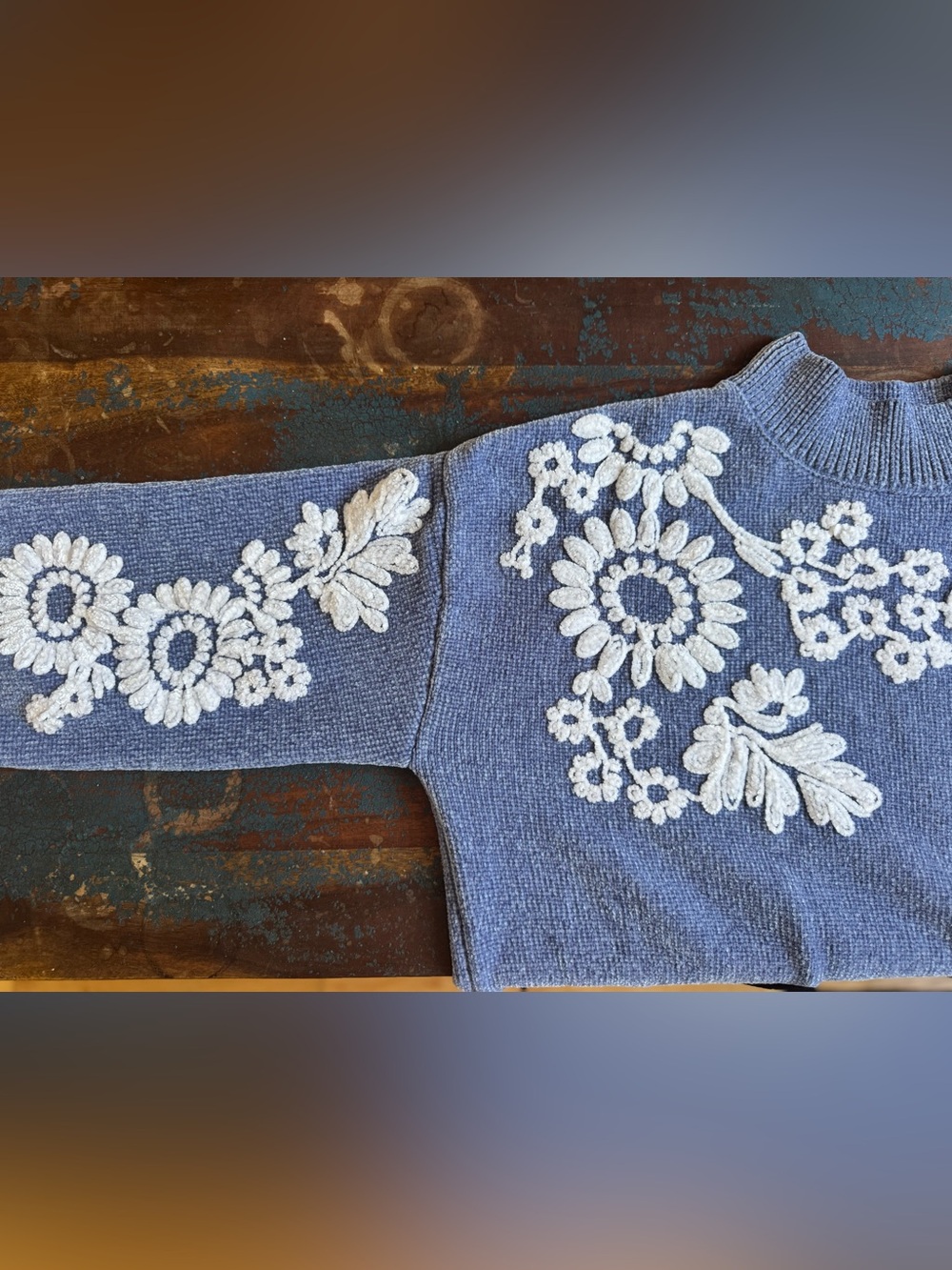 Floral Soft Sweater - Picture 4 of 5